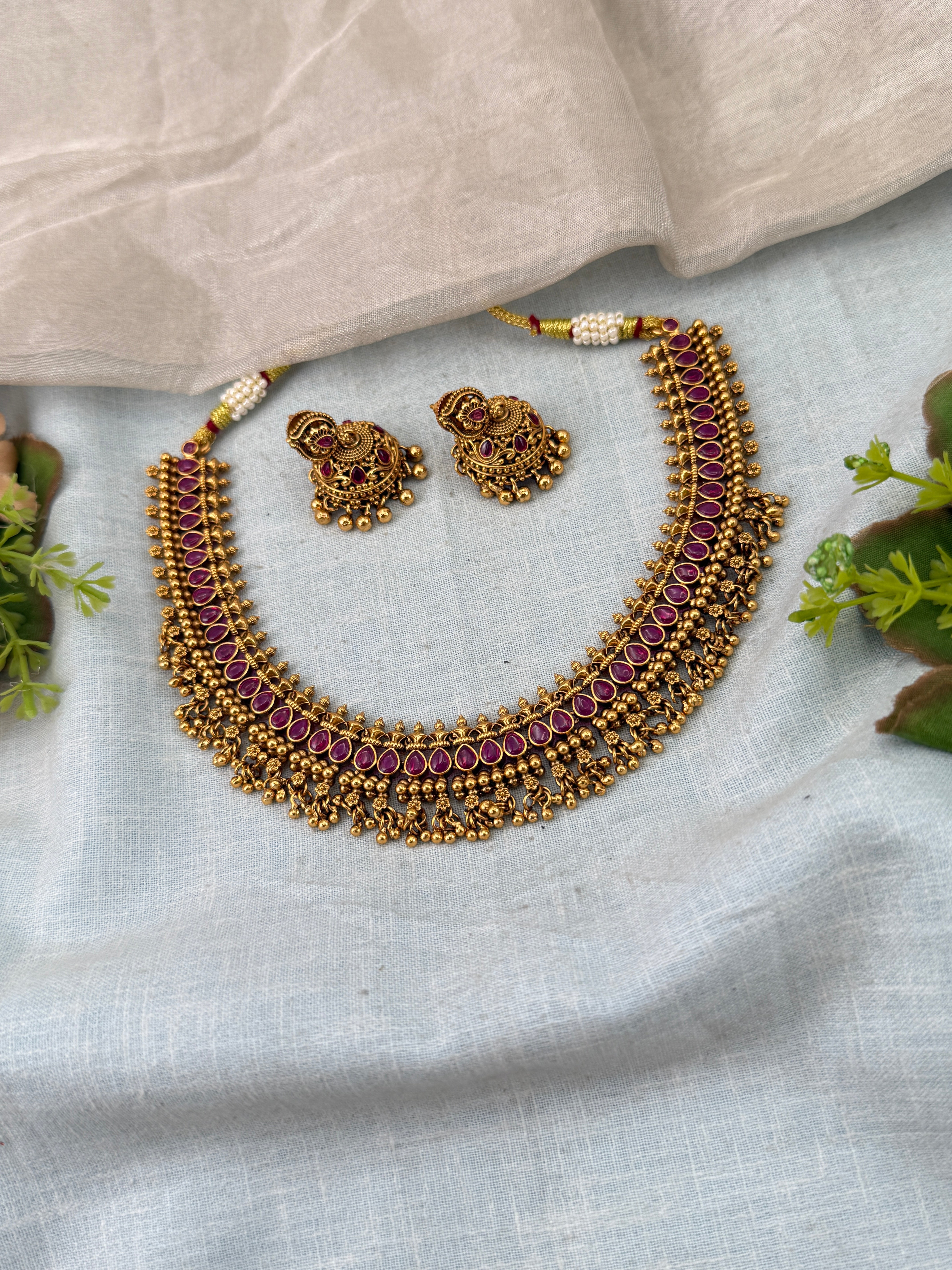 Traditional Gold Jadebille – South Indian Bridal Hair Accessory, jadebille, hair choti