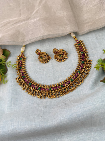 Traditional Gold Jadebille – South Indian Bridal Hair Accessory, jadebille, hair choti