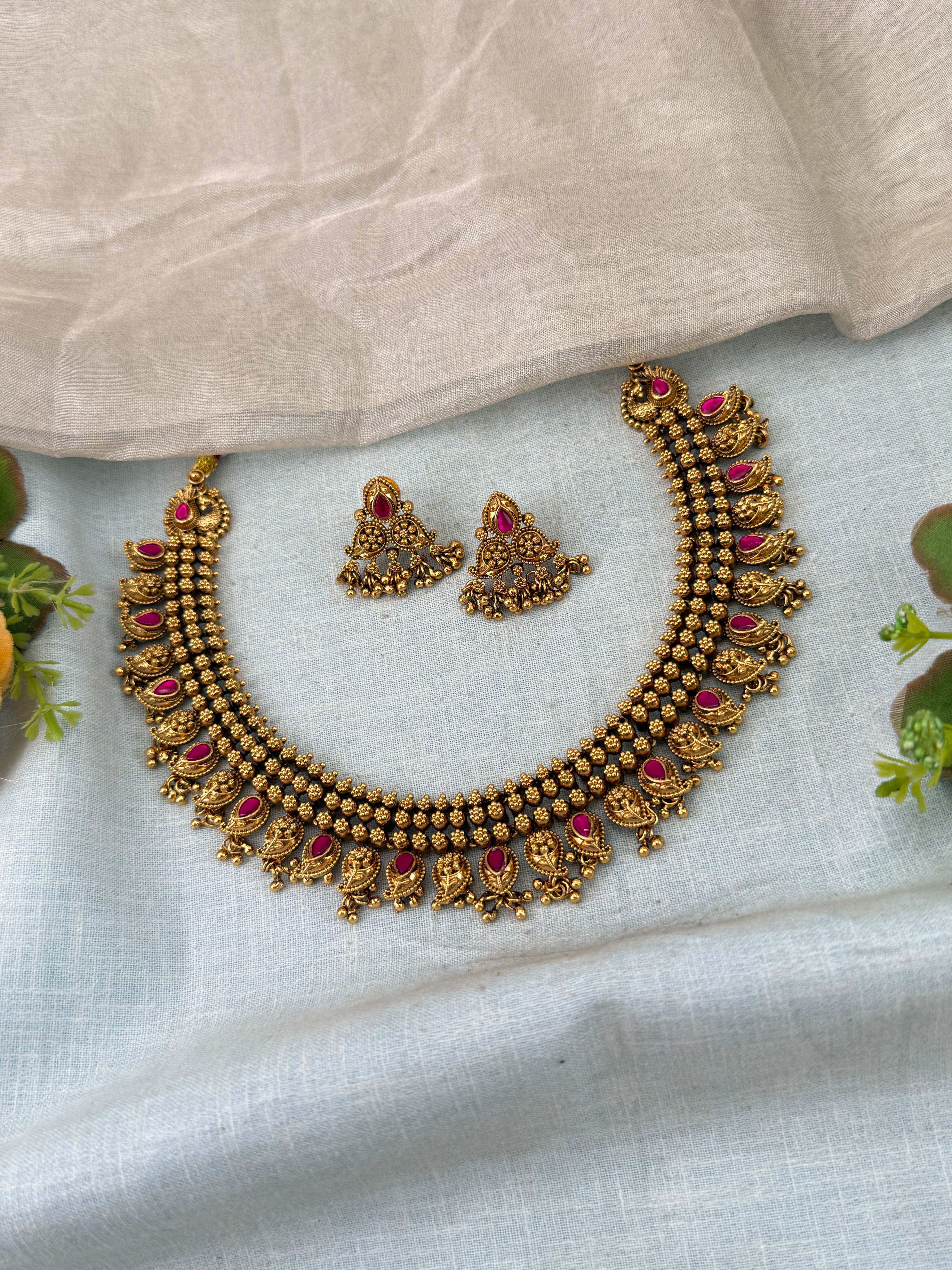 Traditional Gold Jadebille – South Indian Bridal Hair Accessory, jadebille, hair choti