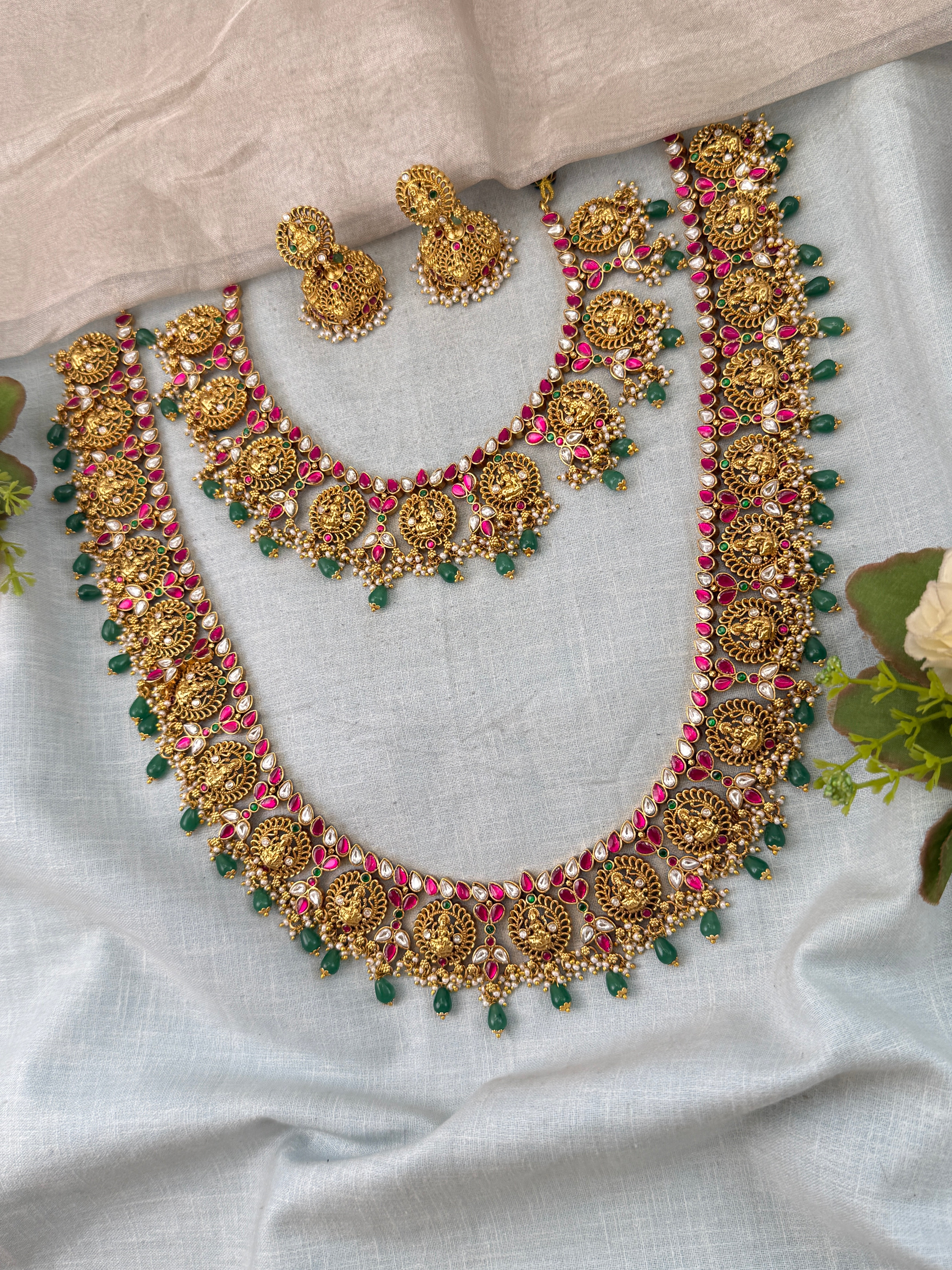 Traditional Gold Jadebille – South Indian Bridal Hair Accessory, jadebille, hair choti