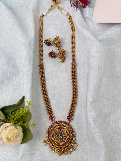 Antique temple necklace for women