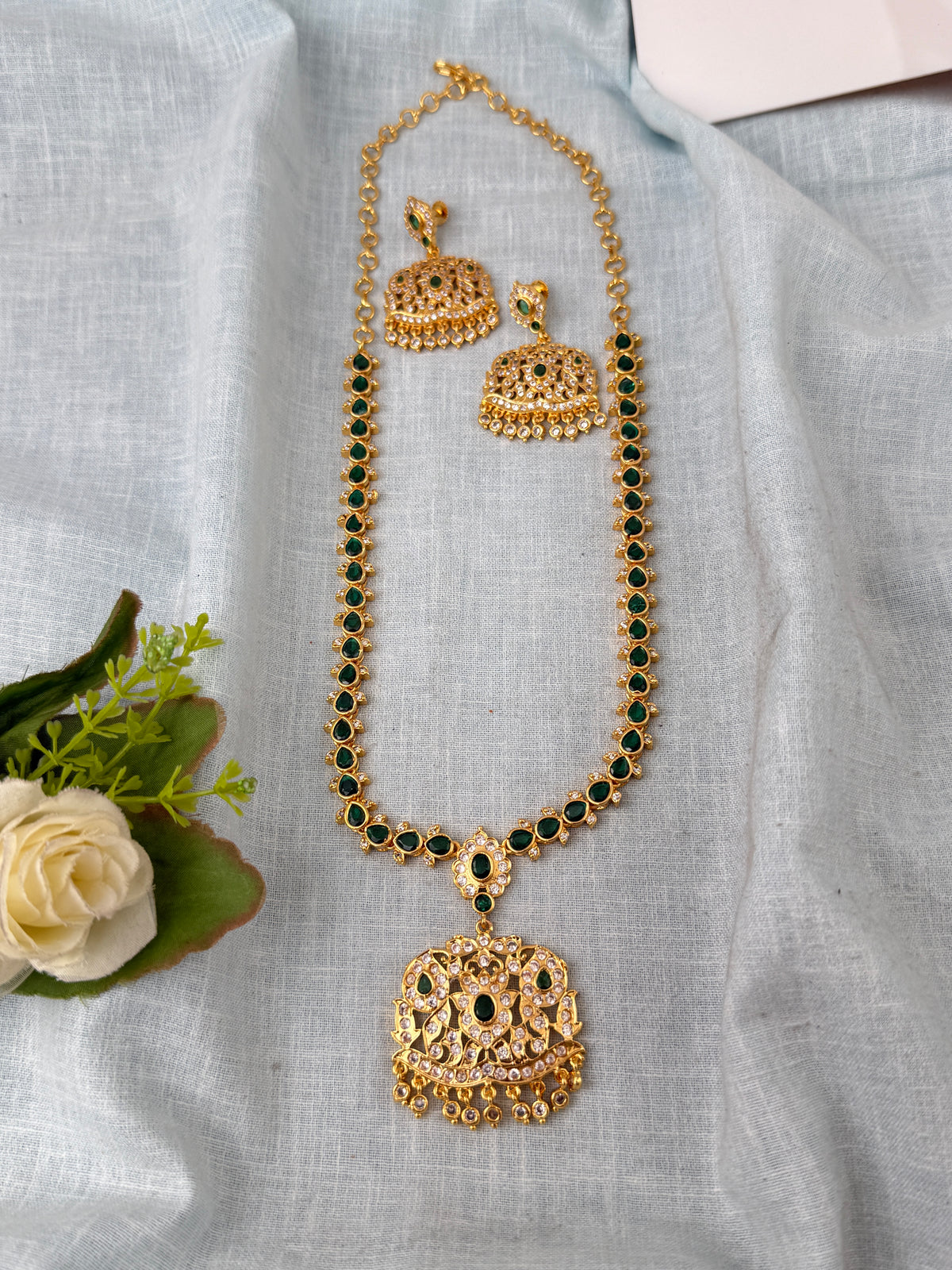 Antique temple necklace for women