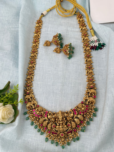 Antique temple necklace for women