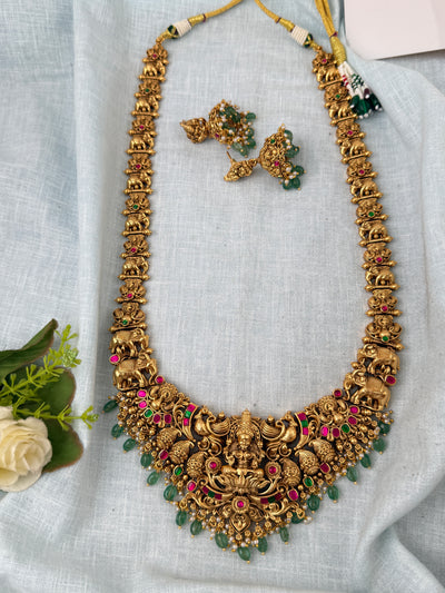 Antique temple necklace for women