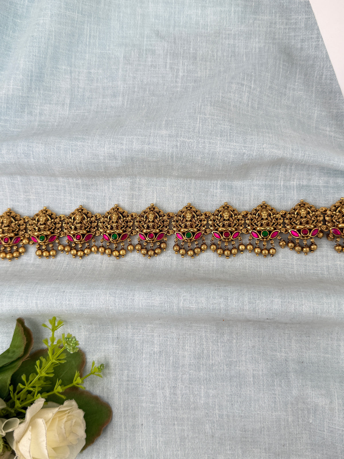 Antique Lakshmi Grand Vaddanam Kamarbandh | V044
