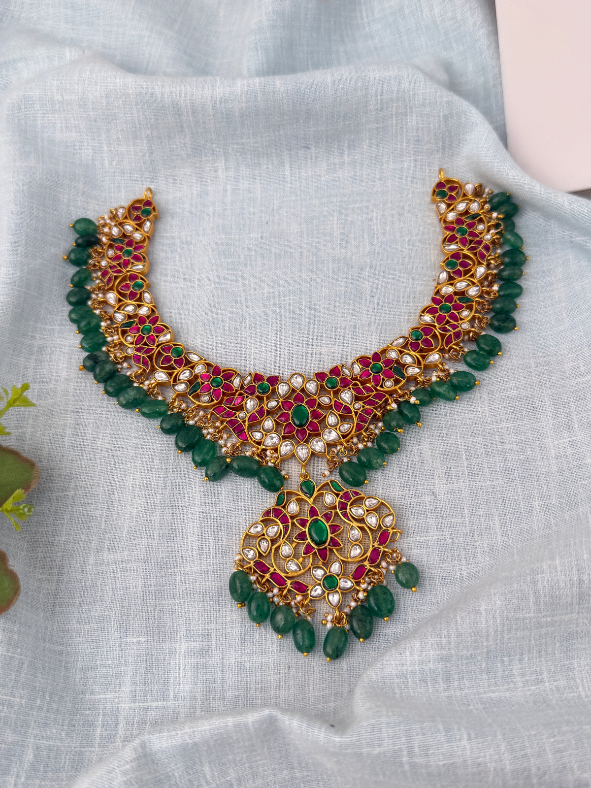 Royal Jadau Kundan Necklace For Women