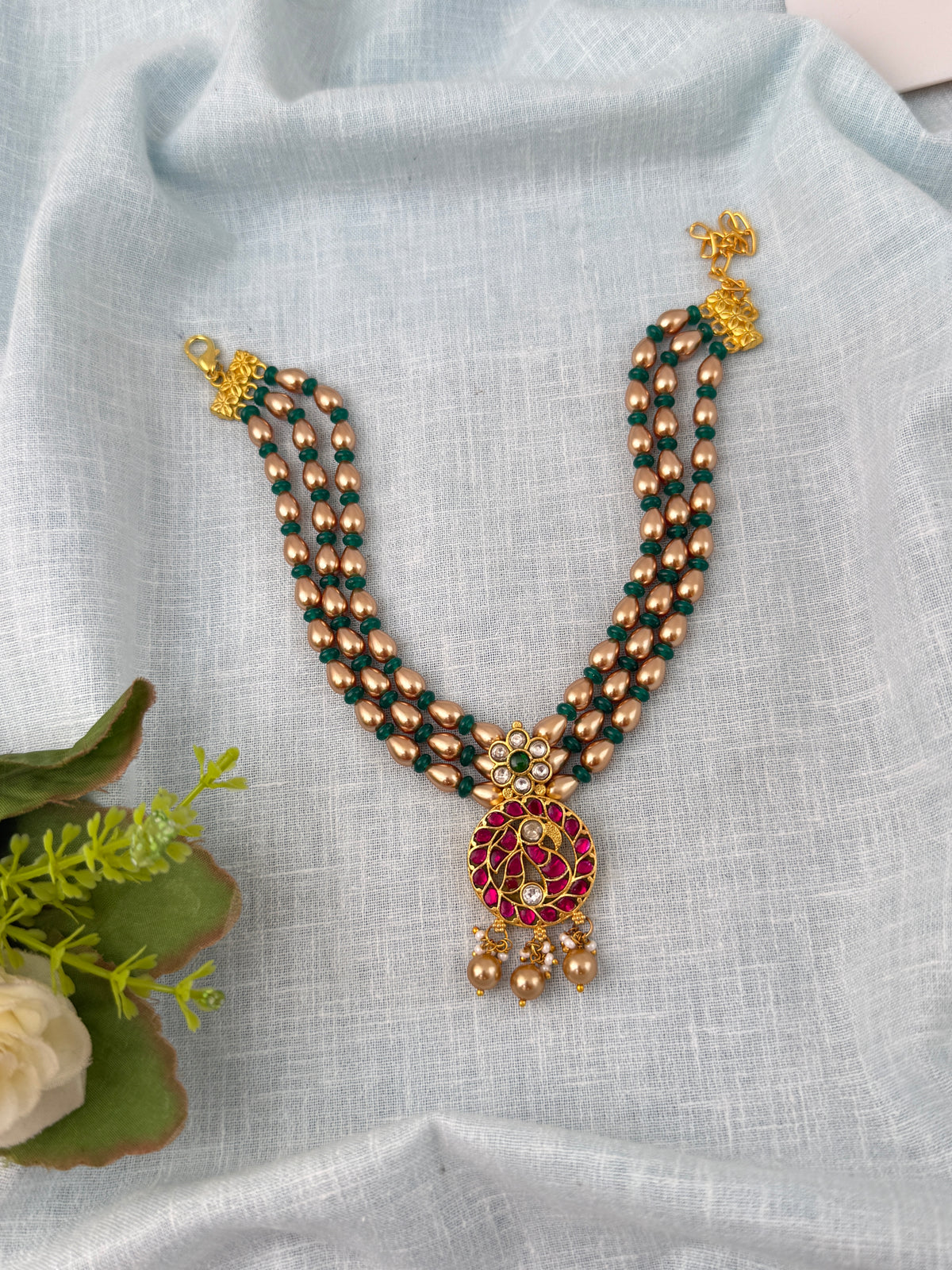 Royal Jadau Kundan Necklace For Women