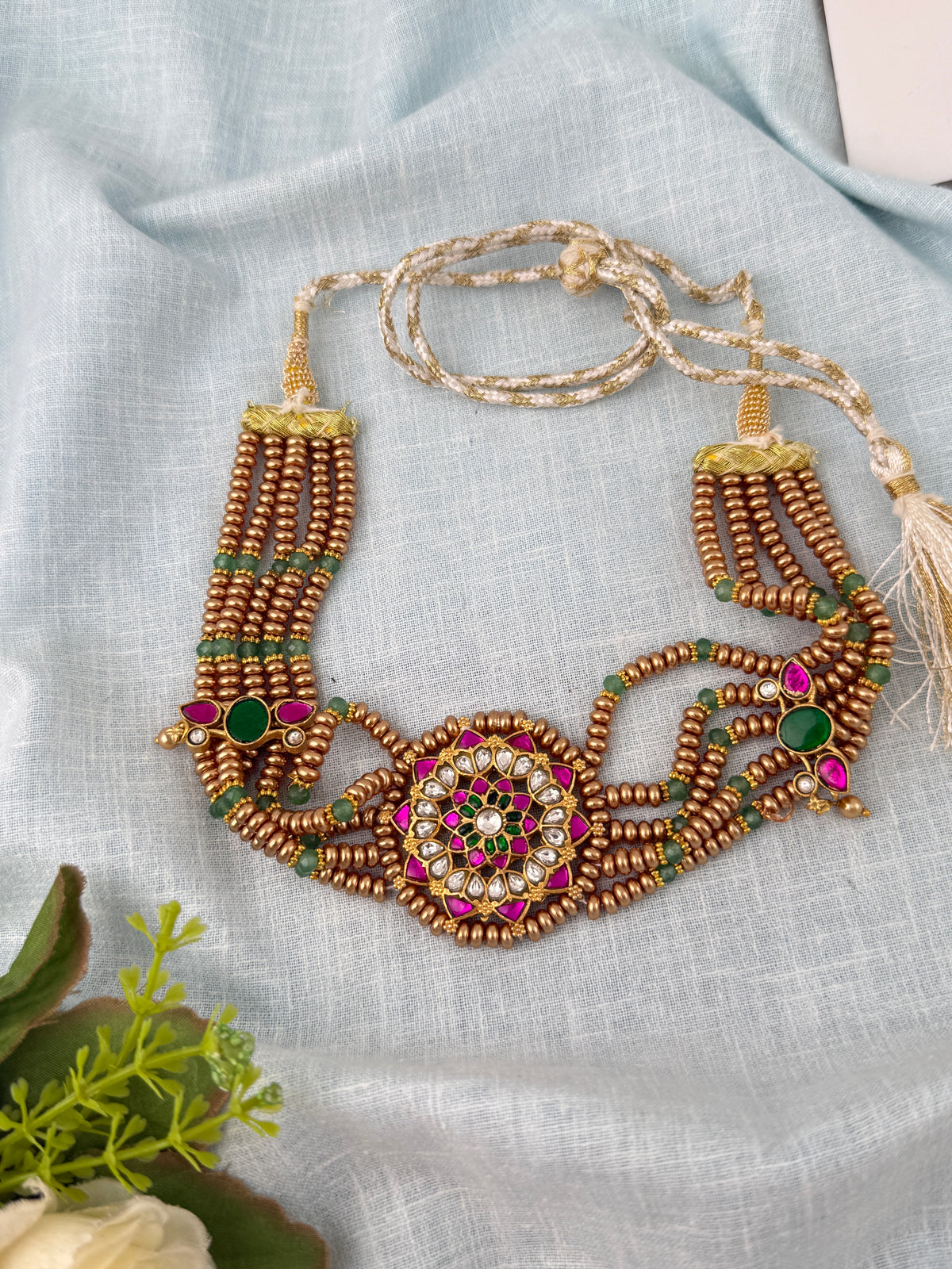 Royal Jadau Kundan Necklace For Women