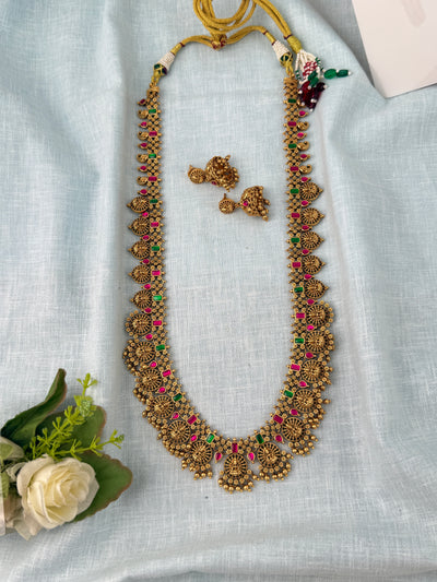 Antique temple necklace for women