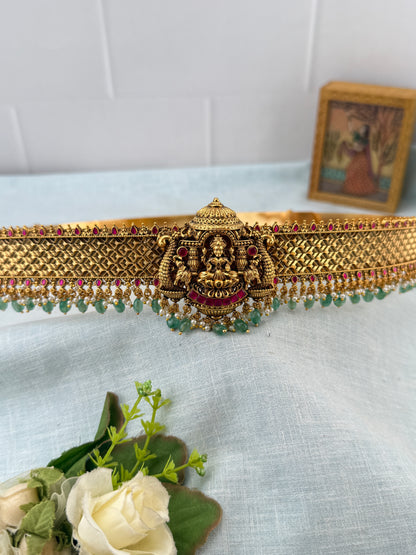 Royal Antique Gaja Lakshmi Vaddanam Kamarbandh 8120