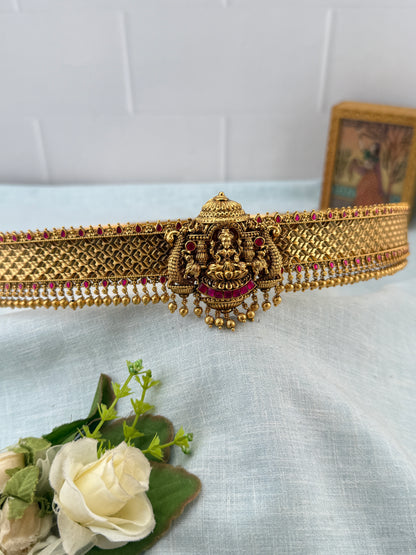 Royal Antique Gaja Lakshmi Vaddanam Kamarbandh 8121