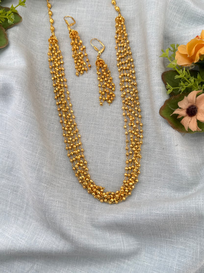 Royal Antique Multi Layer Necklace Set 1168