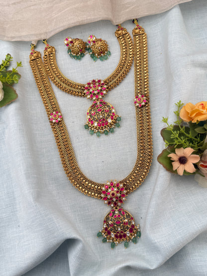 Antique Gold Necklace for Women – Traditional Ethnic Jewelry Online, bridal necklaces online