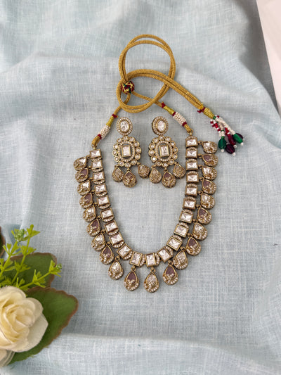 Traditional Kundan necklace for women