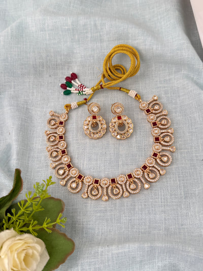 Traditional Kundan necklace for women