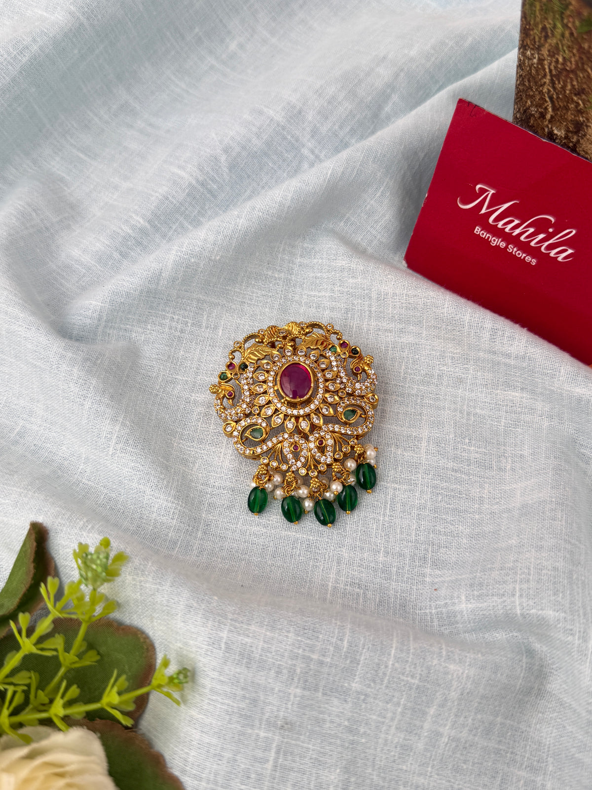 Traditional Jade Bille hair accessory for women
