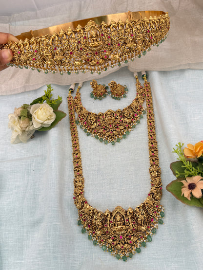 Jadau Kundan Necklace set, Bridal Jadau Kundan necklace, Kundan necklace, Jadau necklace