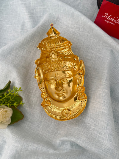 Lakshmi Devi Idol Pure Brass 6 Inches 005