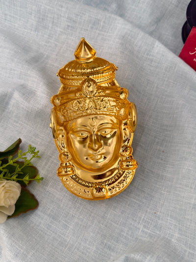 Lakshmi Devi Idol Pure Brass 6 Inches 009