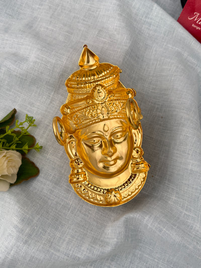 Lakshmi Devi Idol Pure Brass 6 Inches 013