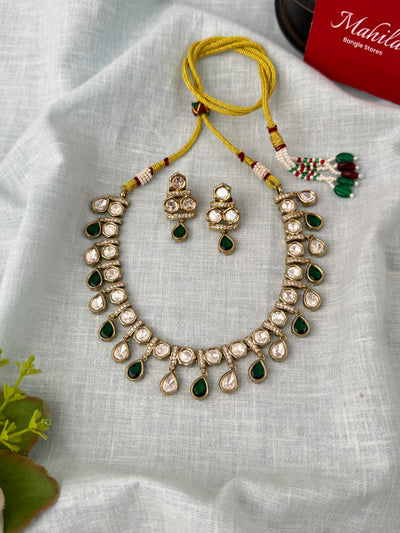 Traditional Kundan necklace for women