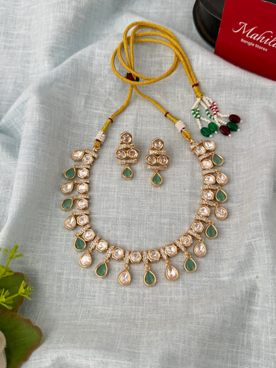 Traditional Kundan necklace for women