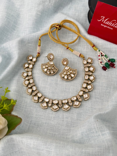 Traditional Kundan necklace for women