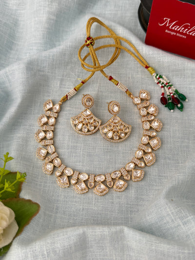 Traditional Kundan necklace for women
