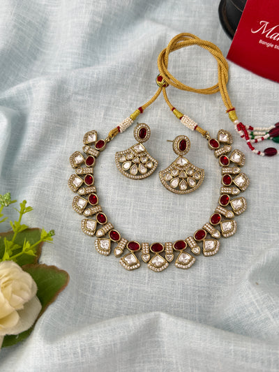 Traditional Kundan necklace for women