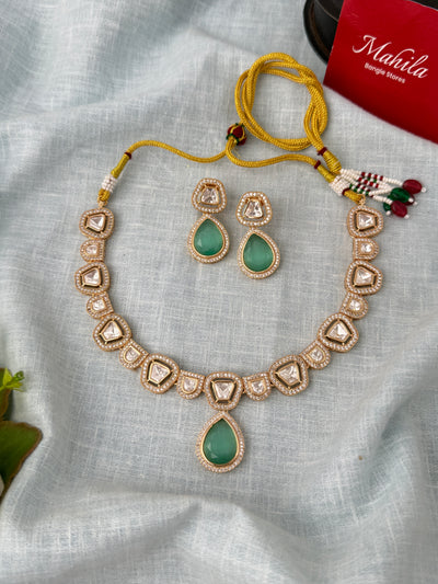 Traditional Kundan necklace for women