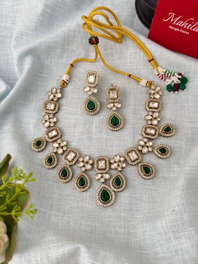 Traditional Kundan necklace for women