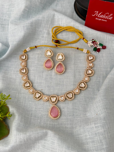 Traditional Kundan necklace for women