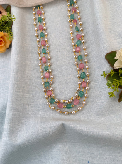 Royal Antique Layer Pearl Necklace 1176