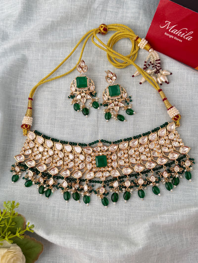 Traditional Kundan necklace for women