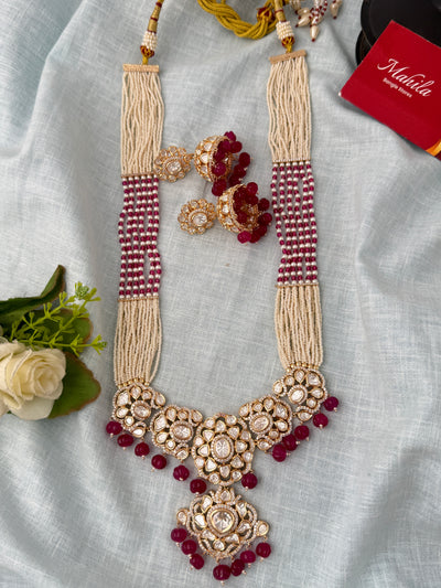 Traditional Kundan necklace for women