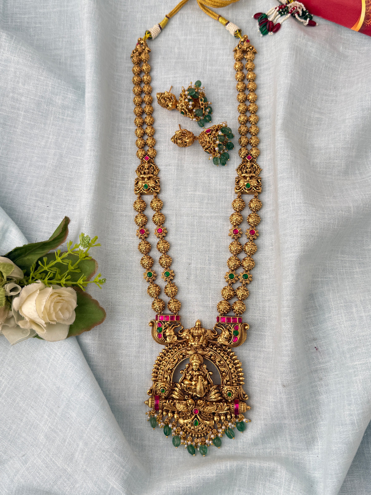 Antique temple necklace for women