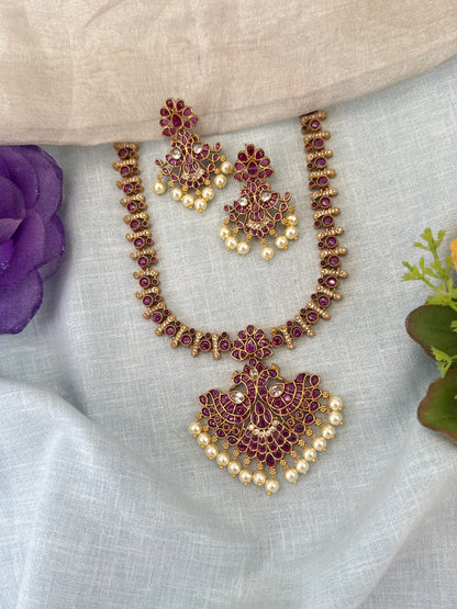Antique Gold Necklace for Women – Traditional Ethnic Jewelry Online, bridal necklaces online