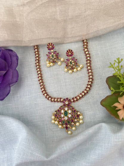 Antique Gold Necklace for Women – Traditional Ethnic Jewelry Online, bridal necklaces online