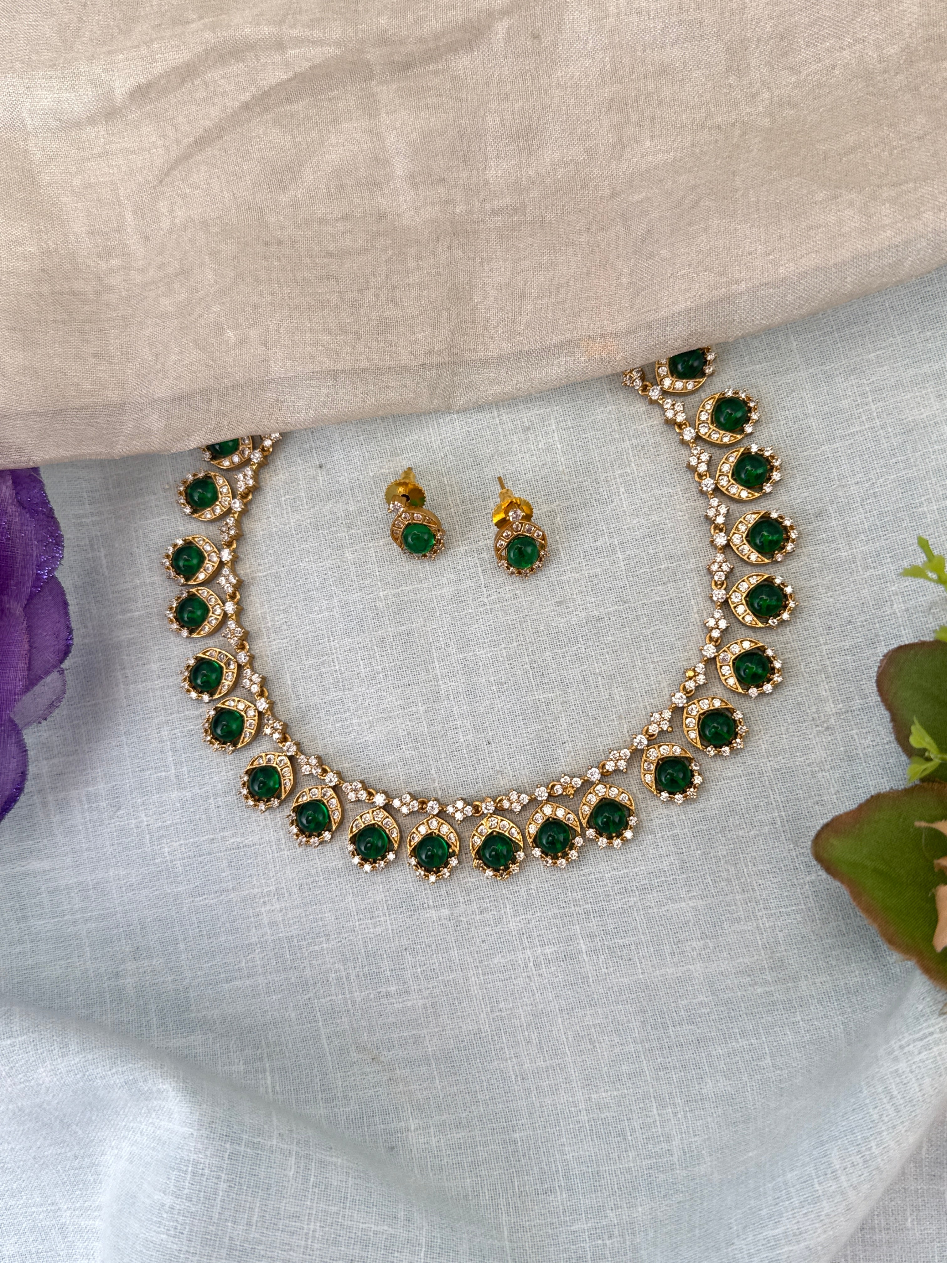 Antique Gold Necklace for Women – Traditional Ethnic Jewelry Online, bridal necklaces online