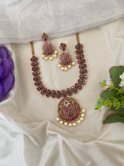 Antique Gold Necklace for Women – Traditional Ethnic Jewelry Online, bridal necklaces online