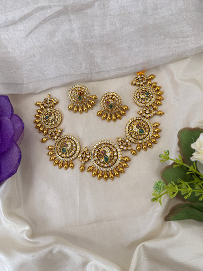 Antique Gold Necklace for Women – Traditional Ethnic Jewelry Online, bridal necklaces online