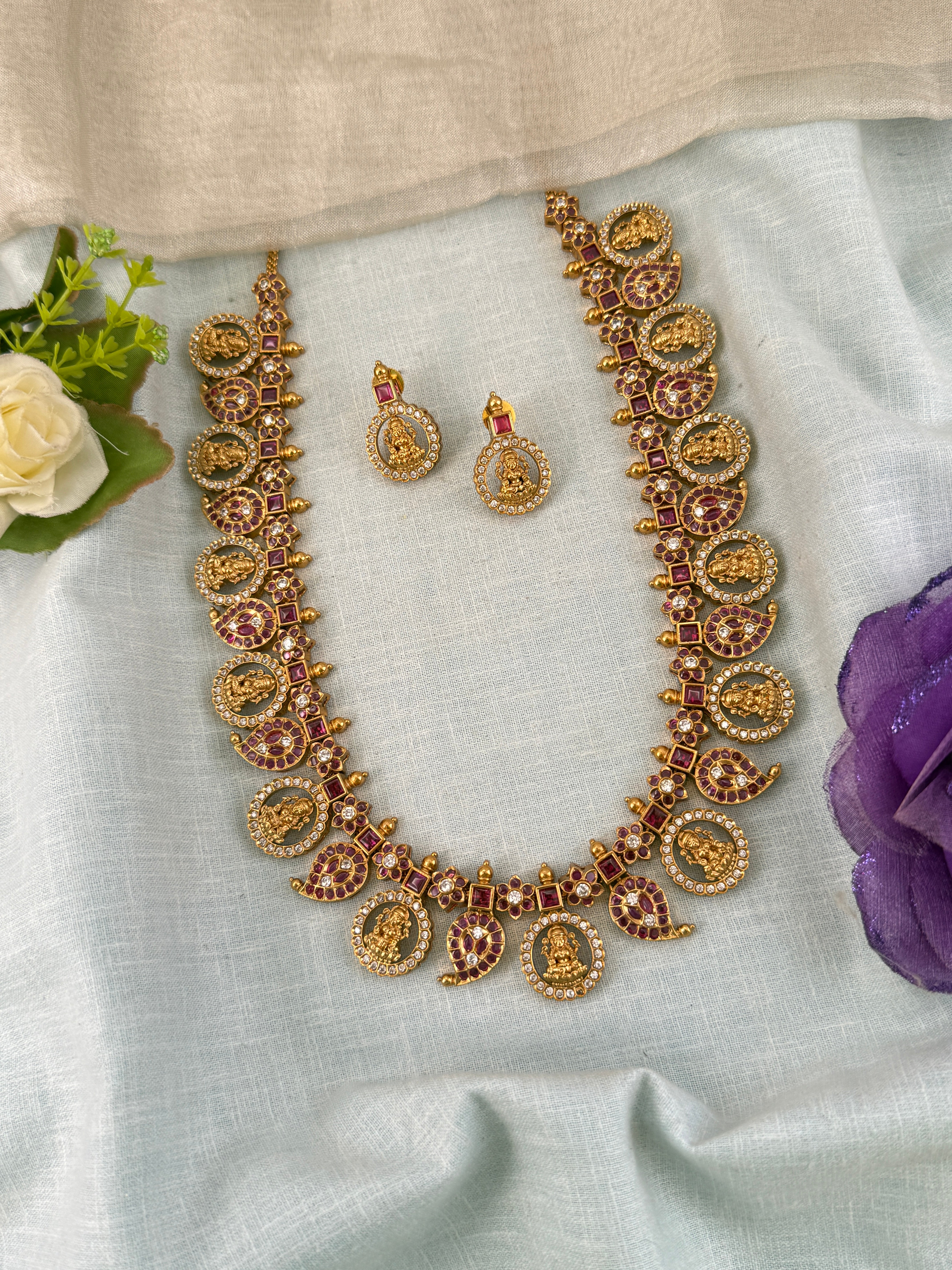 Antique Gold Necklace for Women – Traditional Ethnic Jewelry Online, bridal necklaces online