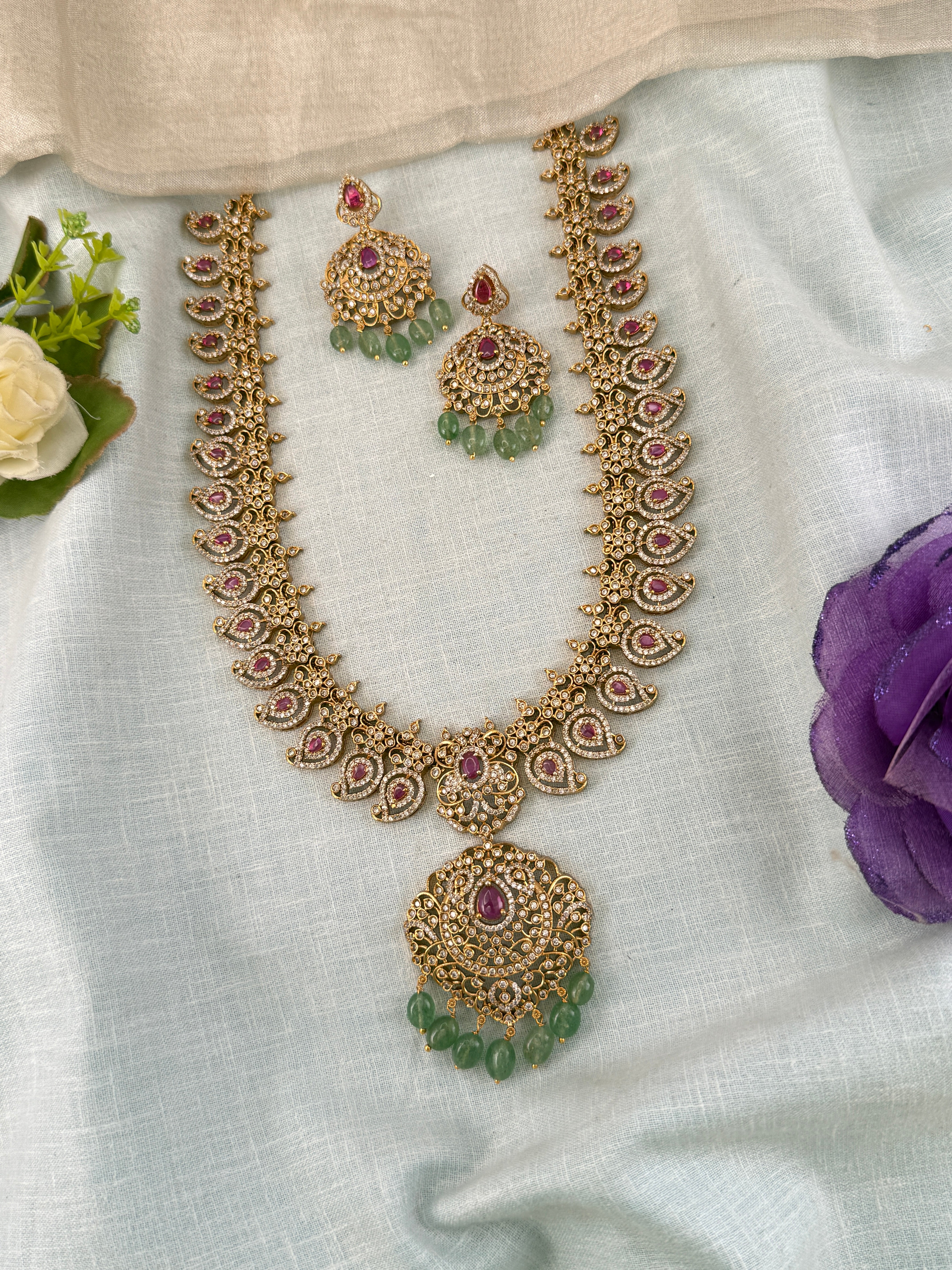 Antique Gold Necklace for Women – Traditional Ethnic Jewelry Online, bridal necklaces online