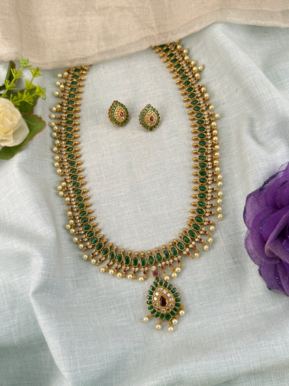 Antique Gold Necklace for Women – Traditional Ethnic Jewelry Online, bridal necklaces online