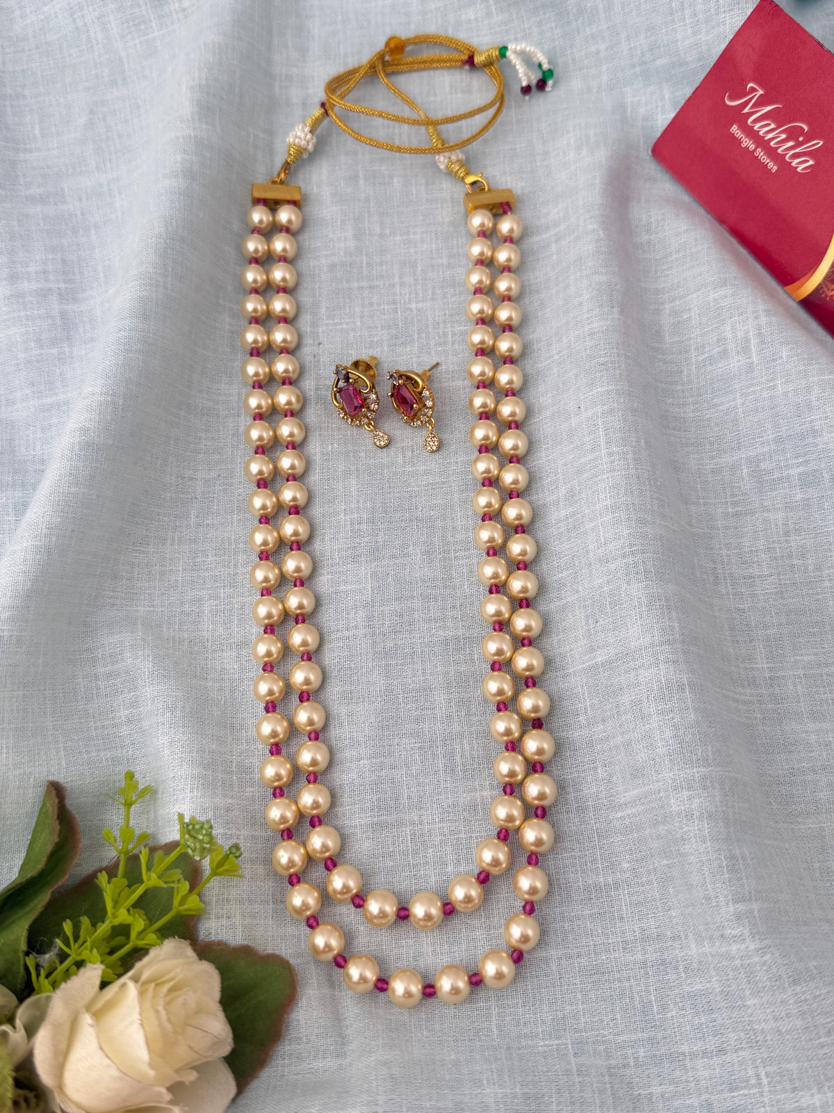 Antique temple necklace for women
