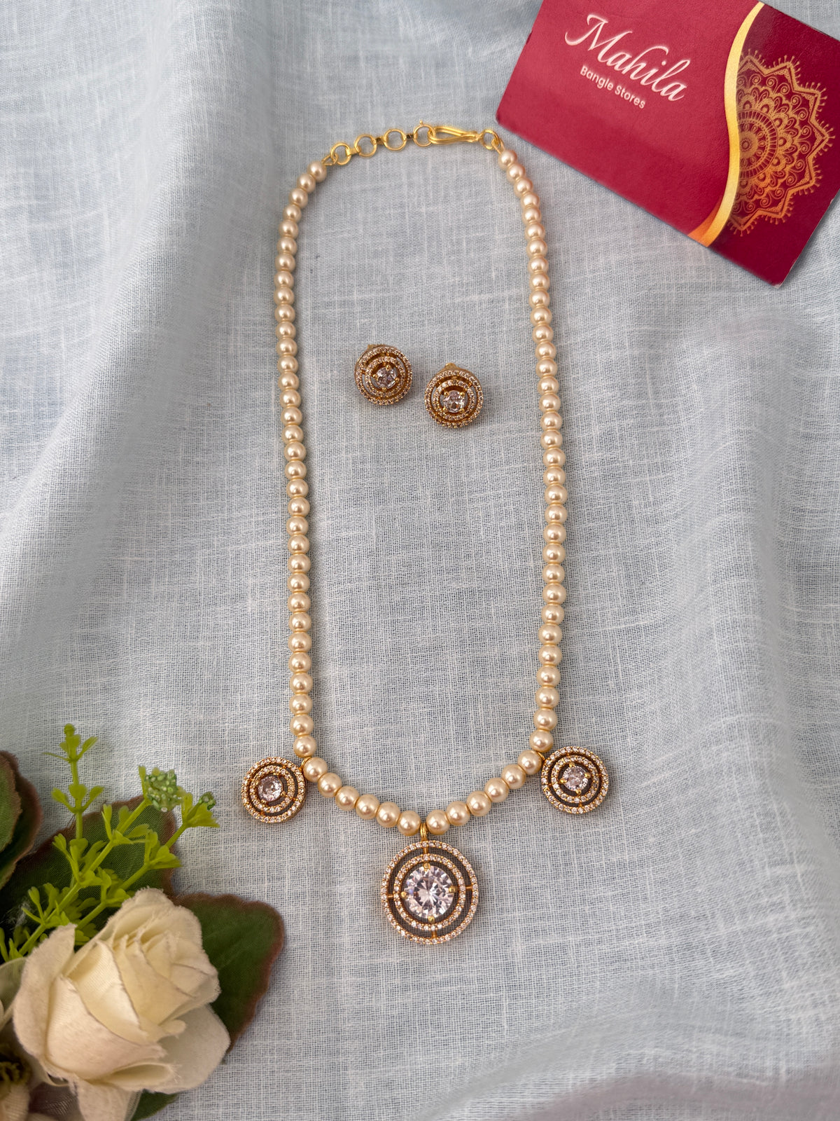 Antique temple necklace for women