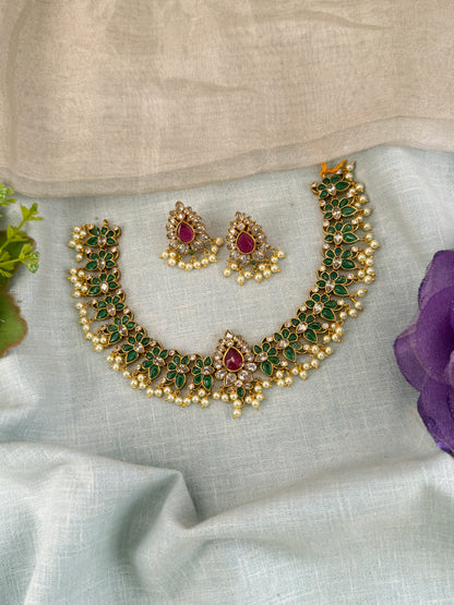 Luxurious Kundan Necklace set, Bridal Luxurious Kundan necklace, Kundan necklace, Luxurious necklace