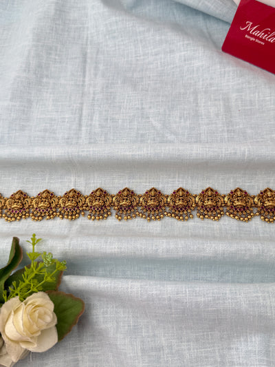 Traditional bridal hip belt for women