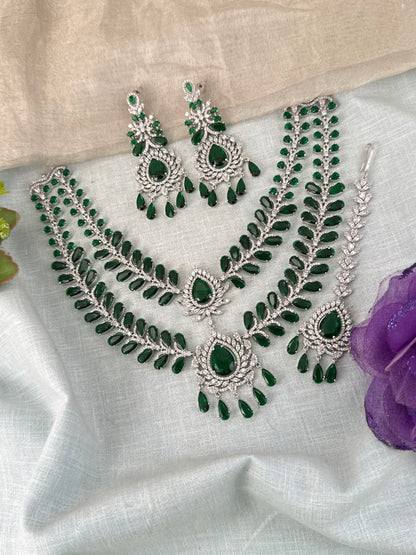 Luxurious Stone Necklace set, Bridal Luxurious Stone necklace, Stone necklace, Luxurious necklace