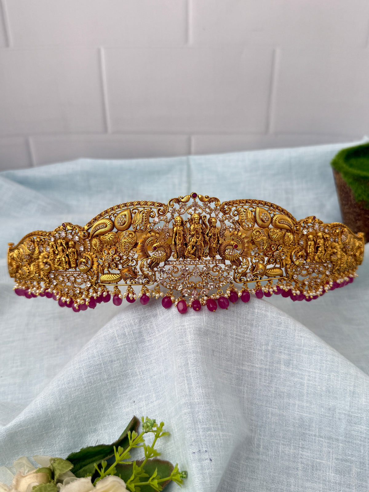 Antique Ram Parivar Grand Vaddanam Kamarbandh | V0108